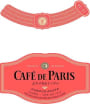 Cafe de Paris Pomegranate Sparkling Front Label