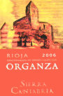 Sierra Cantabria Organza 2006 Front Label