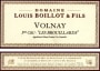 Domaine Lucien Boillot Volnay Les Brouillards Premier Cru 2006 Front Label