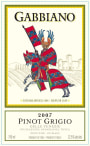 Gabbiano Pinot Grigio 2007 Front Label