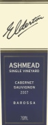 Elderton Ashmead Cabernet Sauvignon 2007 Front Label