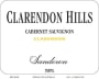 Clarendon Hills Sandown Cabernet Sauvignon 2007 Front Label