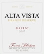 Alta Vista Terroir Selection Grande Reserve Malbec 2007 Front Label