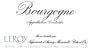 Maison Leroy Bourgogne Rouge 2007 Front Label