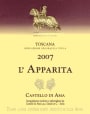 Castello di Ama L'Apparita 2007 Front Label