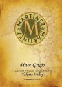 Martinez & Martinez Winery Pinot Grigio 2013 Front Label