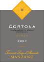 Tenimenti Luigi d'Alessandro Cortona Syrah 2007 Front Label