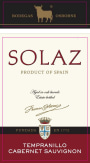 Osborne Solaz 2007 Front Label