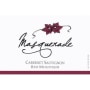 Masquerade Wine Company Cabernet Sauvignon 2007 Front Label