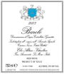 Elio Altare Barolo 2007 Front Label