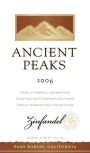 Ancient Peaks Paso Robles Zinfandel 2006 Front Label