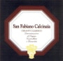 San Fabiano Calcinaia Chianti Classico 2007 Front Label