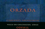 Odfjell Orzada Cabernet Sauvignon 2007 Front Label