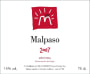 Canopy Malpaso 2007 Front Label