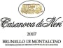 Casanova di Neri Brunello di Montalcino 2007 Front Label
