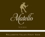 Matello Souris Pinot Noir 2009 Front Label