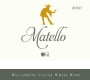 Matello Clover 2010 Front Label