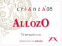 Allozo Crianza 2008 Front Label