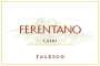 Falesco Ferentano Lazio 2008 Front Label
