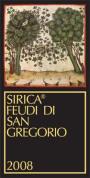 Feudi di San Gregorio Sirica 2008 Front Label