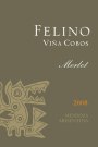 Vina Cobos Felino Merlot 2008 Front Label