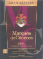 Marques de Caceres Rioja Gran Reserva 2008 Front Label