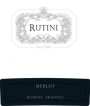 Rutini Merlot 2008 Front Label