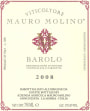 Mauro Molino Barolo 2008 Front Label