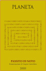 Planeta Passito di Noto Moscato 2008 Front Label