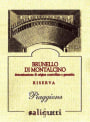 Salicutti Brunello di Montalcino Riserva 2008 Front Label