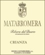 Bodegas Matarromera Crianza 2008 Front Label