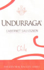 Undurraga Cabernet Sauvignon 2008 Front Label