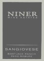 Niner Sangiovese 2005 Front Label