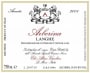 Elio Altare Langhe Arborina 2008 Front Label