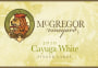 McGregor Vineyard & Winery White Cayuga 2010 Front Label