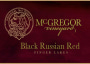 McGregor Vineyard & Winery Black Russian Red 2012 Front Label