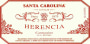 Santa Carolina Herencia Carmenere 2008 Front Label