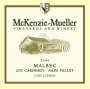 McKenzie-Mueller Vineyards & Winery Malbec 2004 Front Label