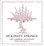 McKinley Springs Winery Cabernet Sauvignon 2007 Front Label