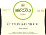 Brocard Chablis Bougros Grand Cru 2009 Front Label