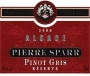 Pierre Sparr Reserve Pinot Gris 2000 Front Label