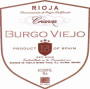 Burgo Viejo Rioja Crianza 2009 Front Label
