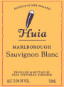 Huia Sauvignon Blanc 2009 Front Label