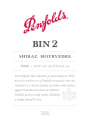 Penfolds Bin 2 Shiraz Mourvedre 2009 Front Label