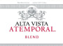 Alta Vista Atemporal Red Blend 2009 Front Label