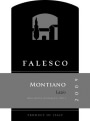 Falesco Montiano 2009 Front Label