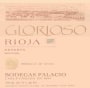 Bodegas Palacio Rioja Glorioso Reserva 2009 Front Label