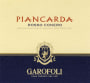Garofoli Rosso Conero Piancarda 2009 Front Label