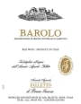 Bruno Giacosa Barolo Falletto 2009 Front Label