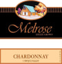 Melrose Wines Chardonnay 2011 Front Label